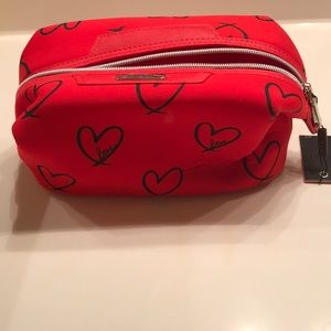 RED Revlon make up bag